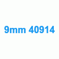 9mm Blue on White 40914