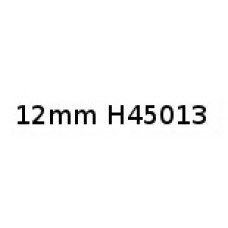 12mm Black on White high temperature H45013