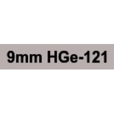 HGe-121 9mm Black on clear