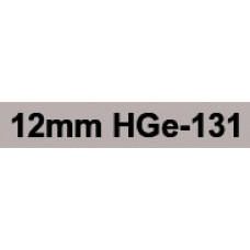 HGe-131 12mm Black on clear