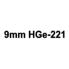 HGe-221 9mm Black on white