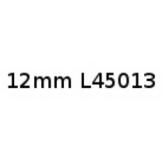 12mm Black on White low temperature L45013