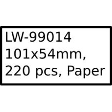 LW-99014 101mm x 54mm labels
