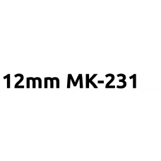 MK-231 12mm Black on white