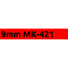 MK-421 9mm Black on red
