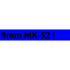 MK-521 9mm Black on blue