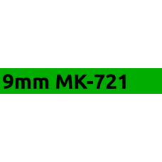 MK-721 9mm Black on green