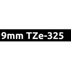 TZe-325 9mm White on black