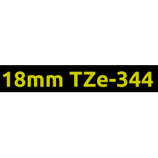 TZe-344 18mm Gold on black