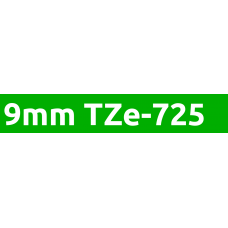 TZe-725 9mm White on green