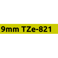 TZe-821 9mm Black on gold