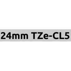 TZe-CL5 24mm cleaning tape