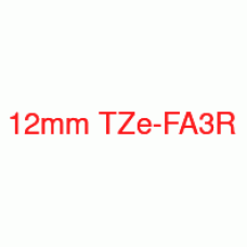TZe-FA3R 12mm Red on white