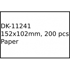 DK-11241 102x152mm labels