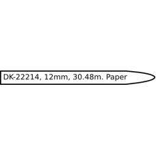 DK-22214 12mm continuous label
