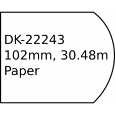 DK-22243 102mm continuous label
