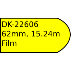 DK-22606 62mm yellow continuous film